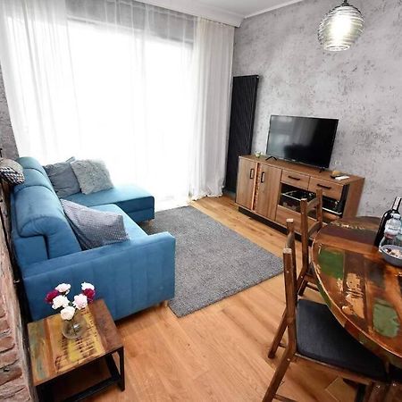 Apartament Blue Bastion Walowa 23C Z Klimatyzacja I Miejscem Parkingowym W Podziemnym Parkingu Gdansk Ngoại thất bức ảnh