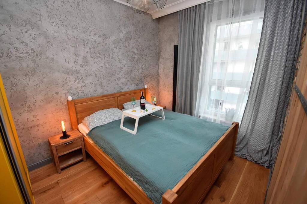 Apartament Blue Bastion Walowa 23C Z Klimatyzacja I Miejscem Parkingowym W Podziemnym Parkingu Gdansk Ngoại thất bức ảnh