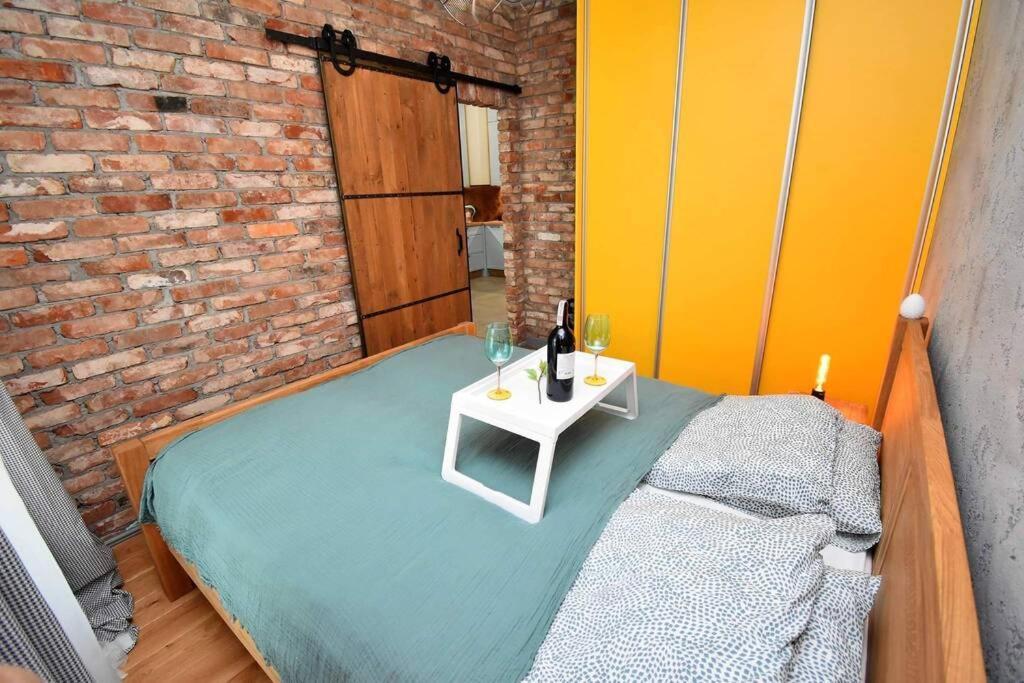 Apartament Blue Bastion Walowa 23C Z Klimatyzacja I Miejscem Parkingowym W Podziemnym Parkingu Gdansk Ngoại thất bức ảnh